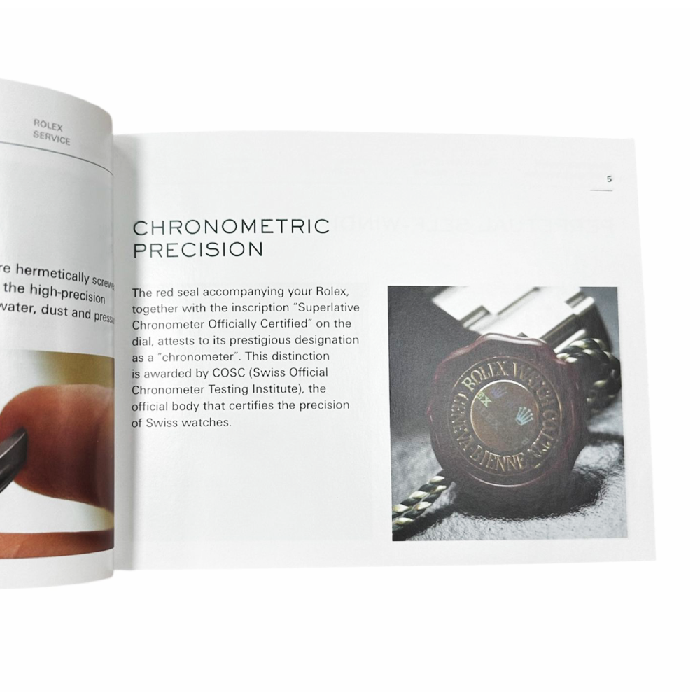 Ръководство Rolex Datejust, 2013, английски - Image 2