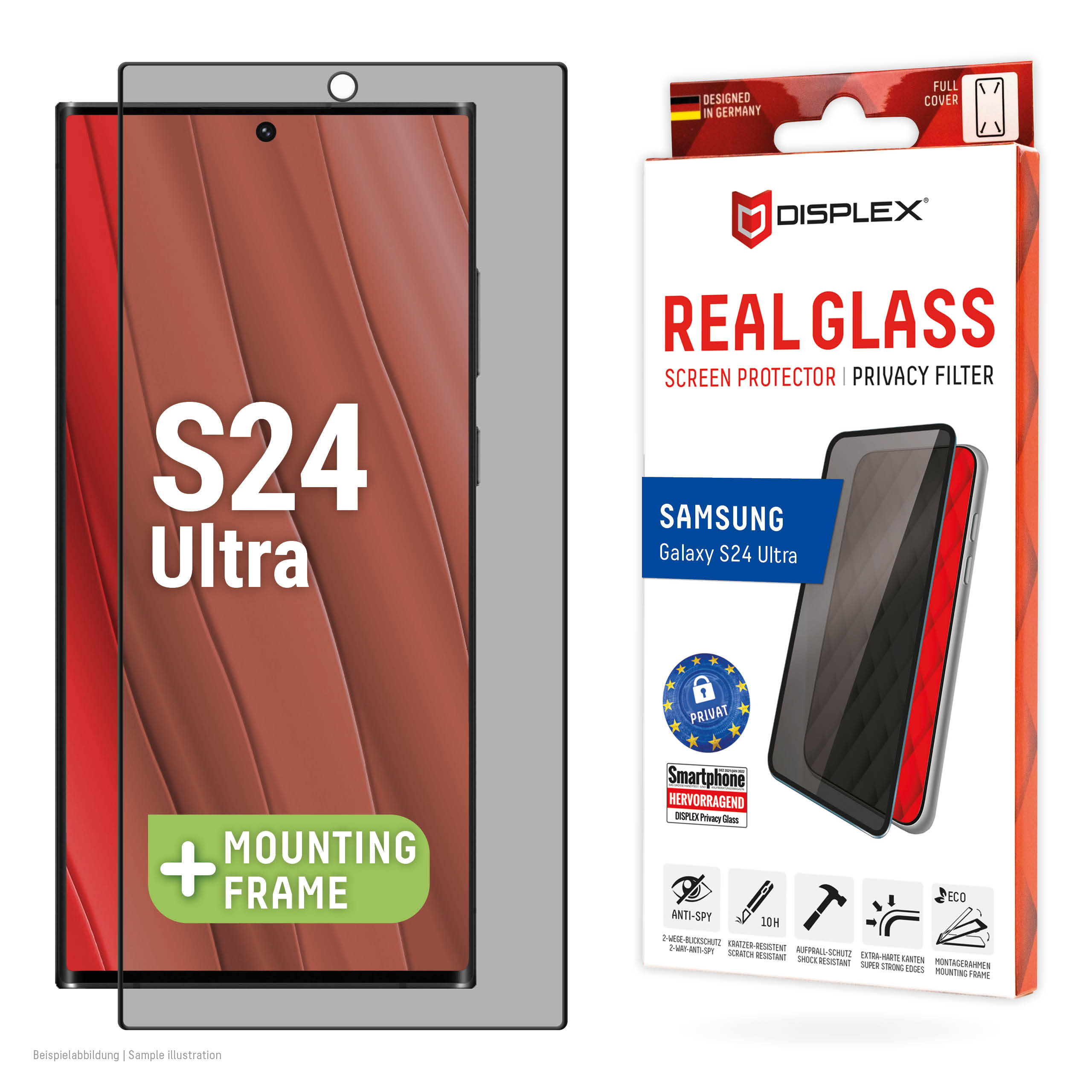 Протектор за екран с приватност Samsung S24 Ultra Displex