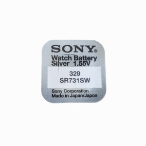 Батерия Sony 329 за кварцови часовници с сребърни оксиди 1.55V