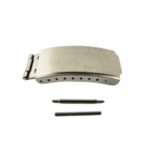 Сгъваем закопчалка от неръждаема стомана за метални гривни 16 мм