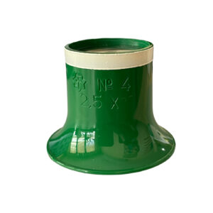 Лупа за часовникари Sternkreuz зелена N° 4 (2,5x) с бял ринг