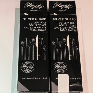 ПОВРЕДЕНА ОПАКОВКА: 2 сета HAGERTY Silver Guard Cutlery Roll A119003, Протектор за 12 Ножа - ВИЖТЕ СНИМКИ