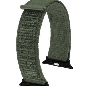 Vocem за Apple Watch Hirsch, Зелен, 22mm, Включени адаптери