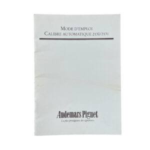Ръководство за употреба Audemars Piguet автоматичен 2130/2131