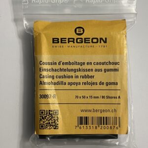 Гумен подложка за часовници Bergeon 30097-R 70 x 50 x 15 мм