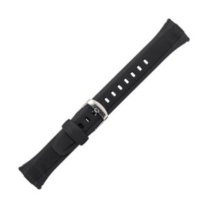 Черна каишка за часовник Casio 22 мм 10152407