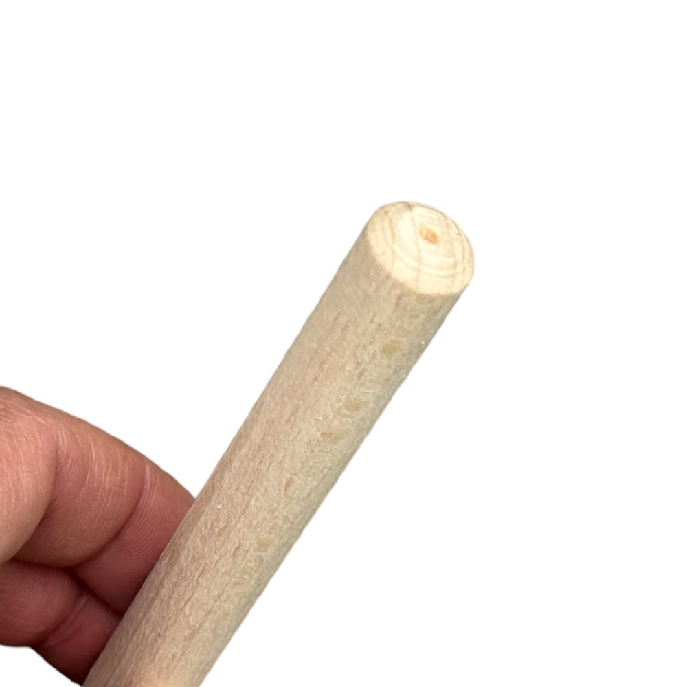 Дървена дръжка за файл с метален накрайник 100-150 мм - Image 3