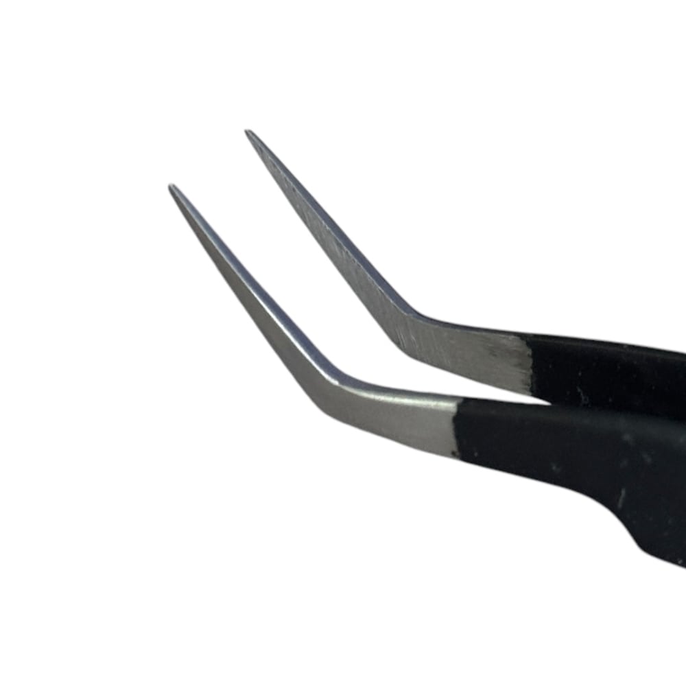 Извит пинцет Shinezy C10 с покритие, 120 мм - Image 4