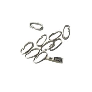 Сребърен 925 пръстен за окачване 7.0 x 2.0 мм Buzzufy