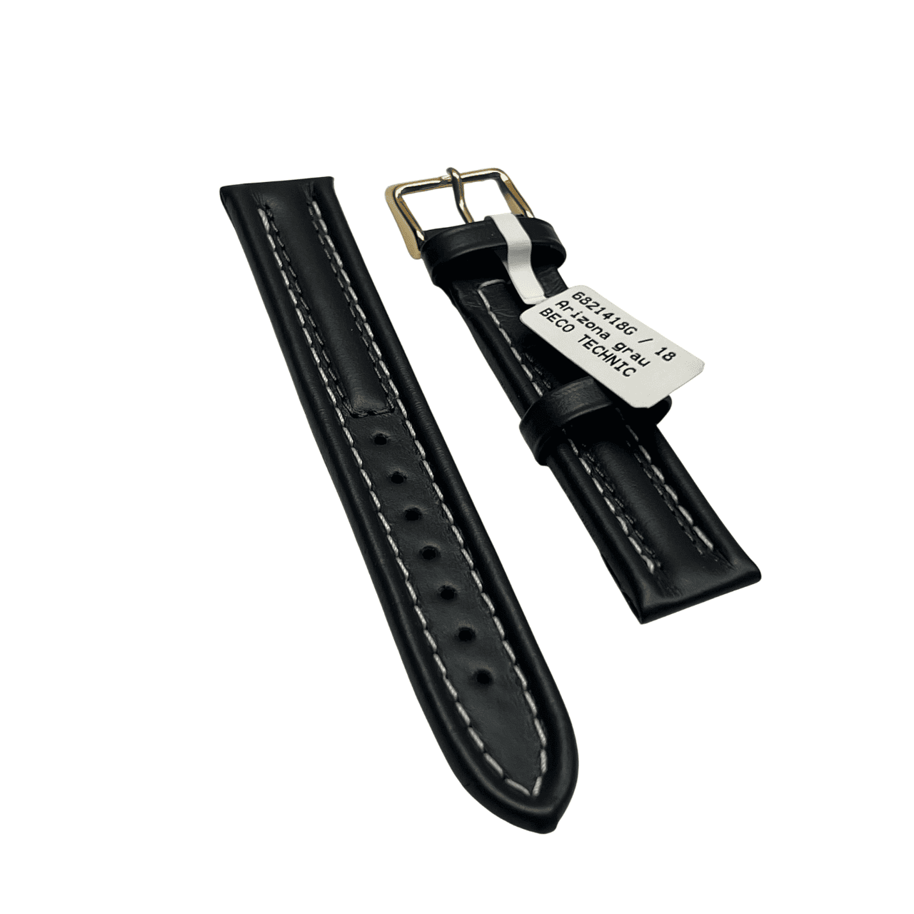 Спортна каишка за часовник Arizona 18 мм, сива, водоустойчива - Image 8