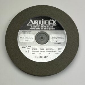 Еластичен абразивен шлифовъчен диск Artifex SC 80 MP, 150 x 20 x 25 мм