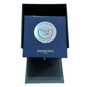 Синя кутия за часовник Audemars Piguet Tribute Italy лимитирана серия