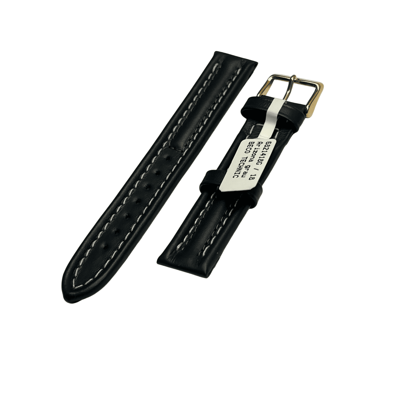 Спортна каишка за часовник Arizona 18 мм, сива, водоустойчива - Image 10