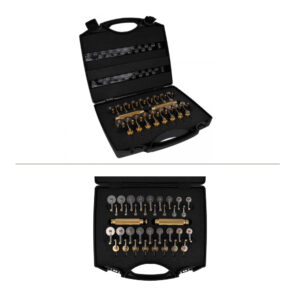 Комплект Bergeon 5356 за навиване на пружини - 34 части