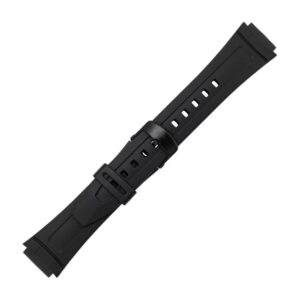 Черна каишка за часовник Casio 18 мм 10117230