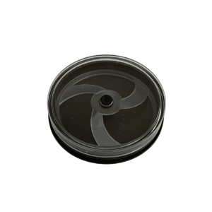 Кръгла пластмасова кутия Horotec за съхранение на циферблати за часовници, Ø 35 мм