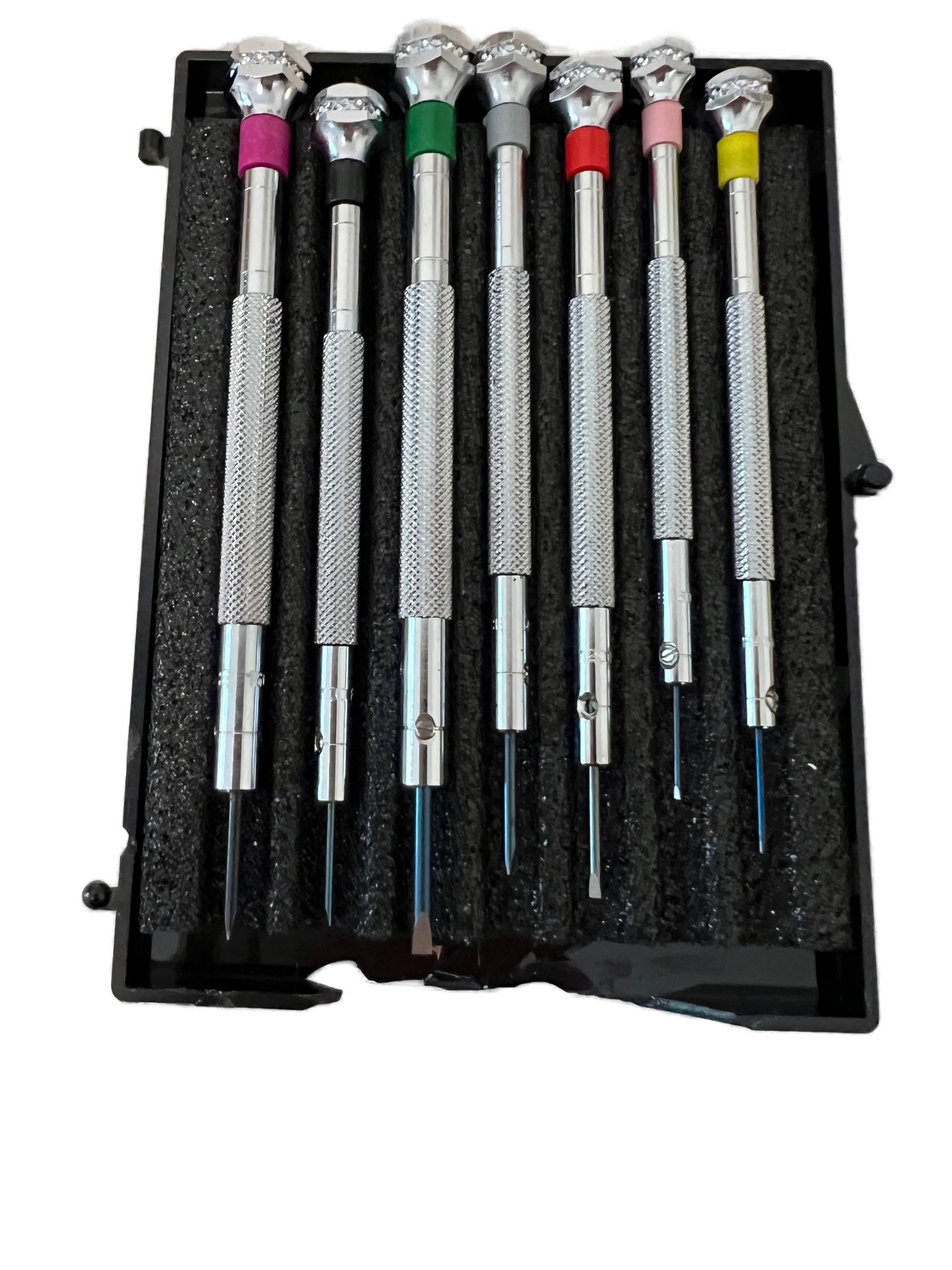 Нарушена опаковка - Комплект от 7 отвертки Beco Technic с резервни остриета в пластмасова кутия - ВИЖТЕ СНИМКИТЕ - Image 7