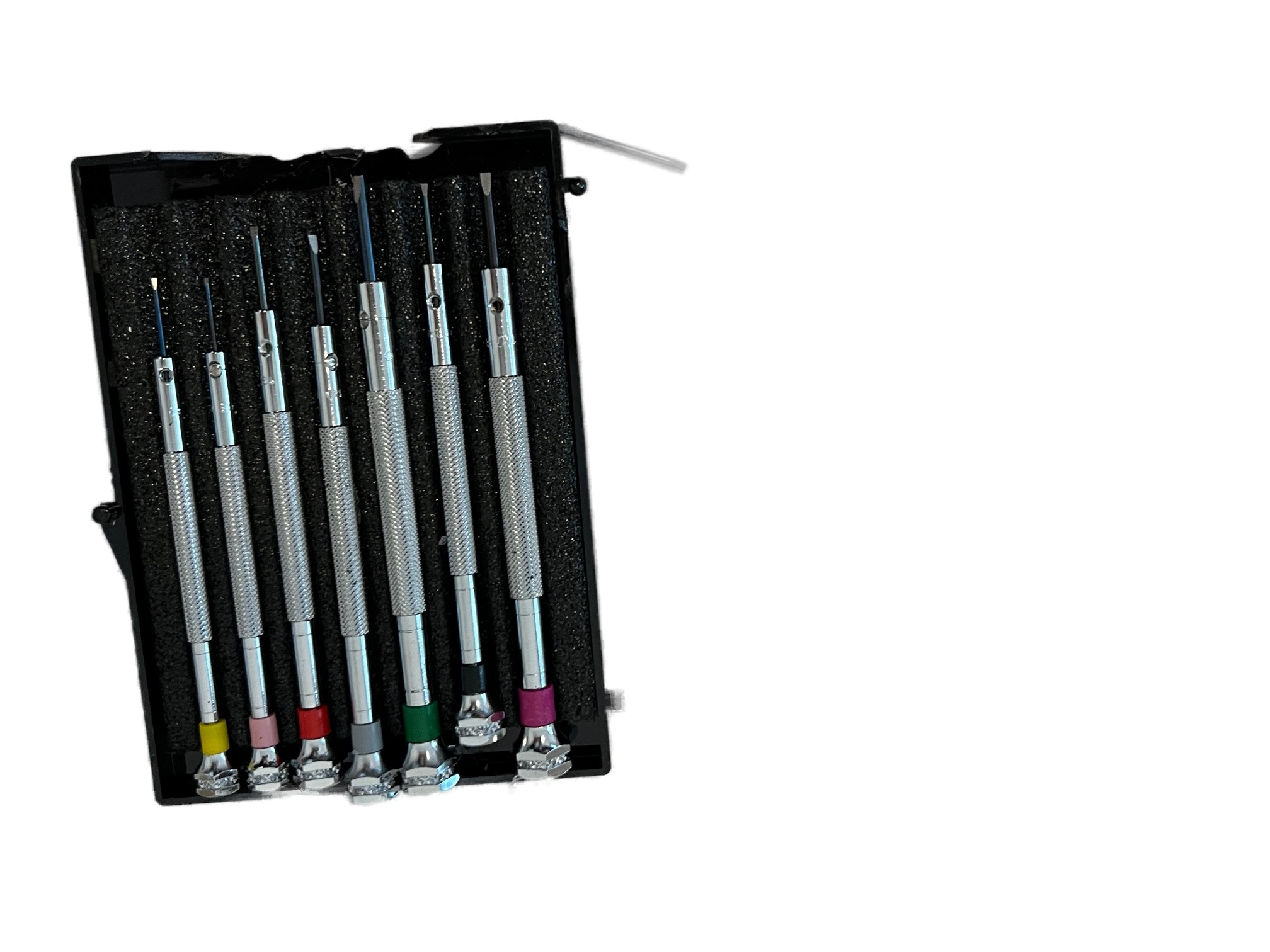 Нарушена опаковка - Комплект от 7 отвертки Beco Technic с резервни остриета в пластмасова кутия - ВИЖТЕ СНИМКИТЕ - Image 9