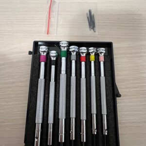Нарушена опаковка - Комплект от 7 отвертки Beco Technic с резервни остриета в пластмасова кутия - ВИЖТЕ СНИМКИТЕ