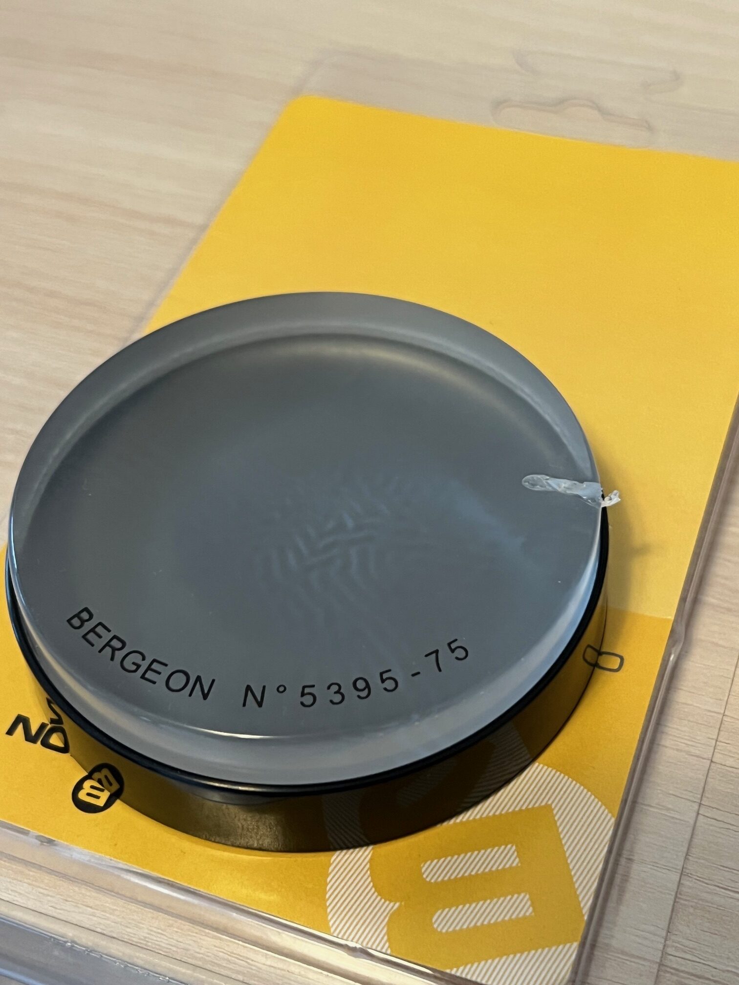 МАЛКА ЗАБЕЛЕЖКА: Мека гелова подложка за часовници Bergeon 5395-75 - Прозрачна 75 мм, ВИЖТЕ СНИМКИТЕ - Image 2