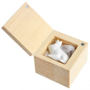 Кутия с жаба от матова порцеланова Rader