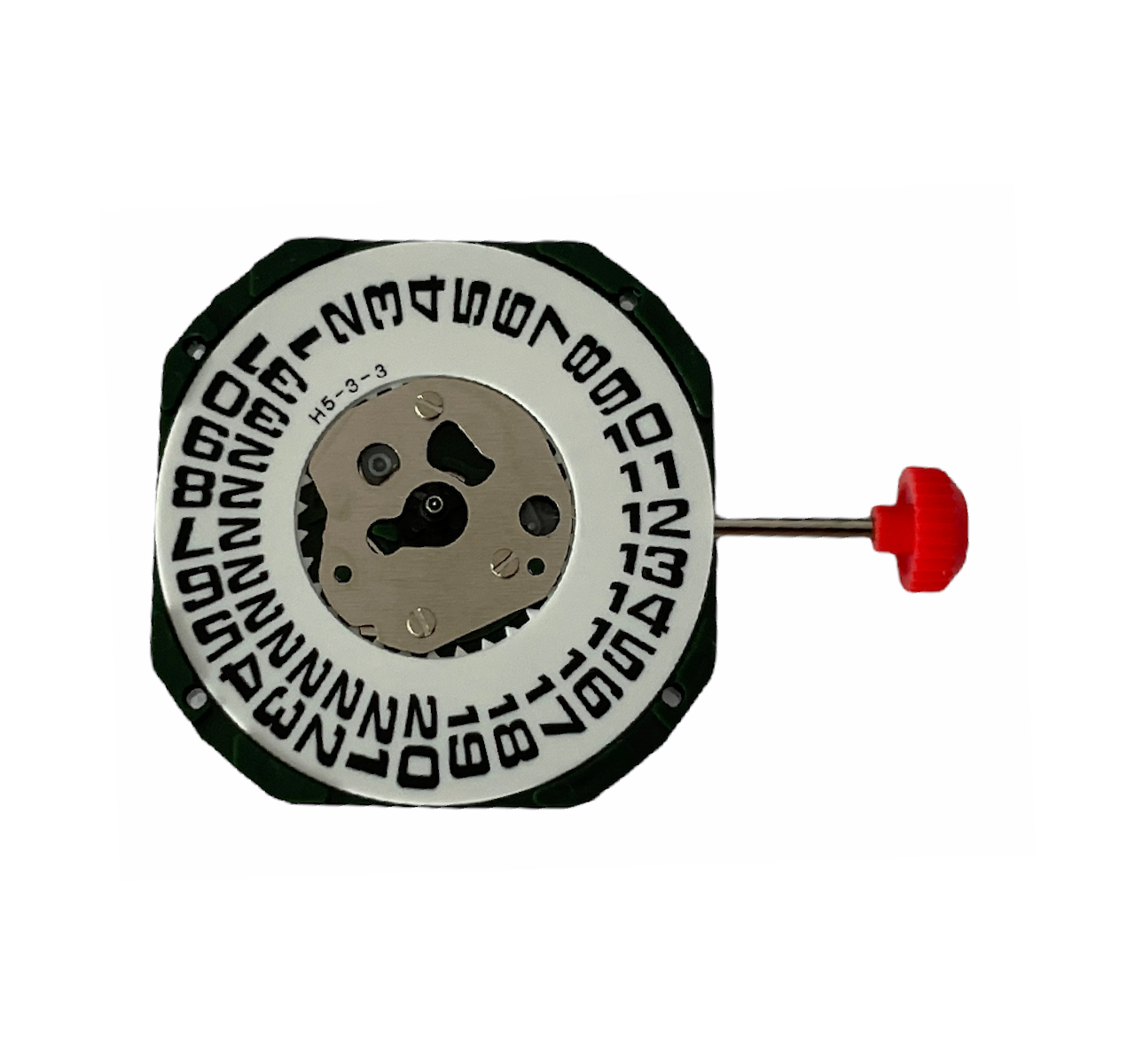 Кварцов механизъм Miyota 2353 с голяма дата