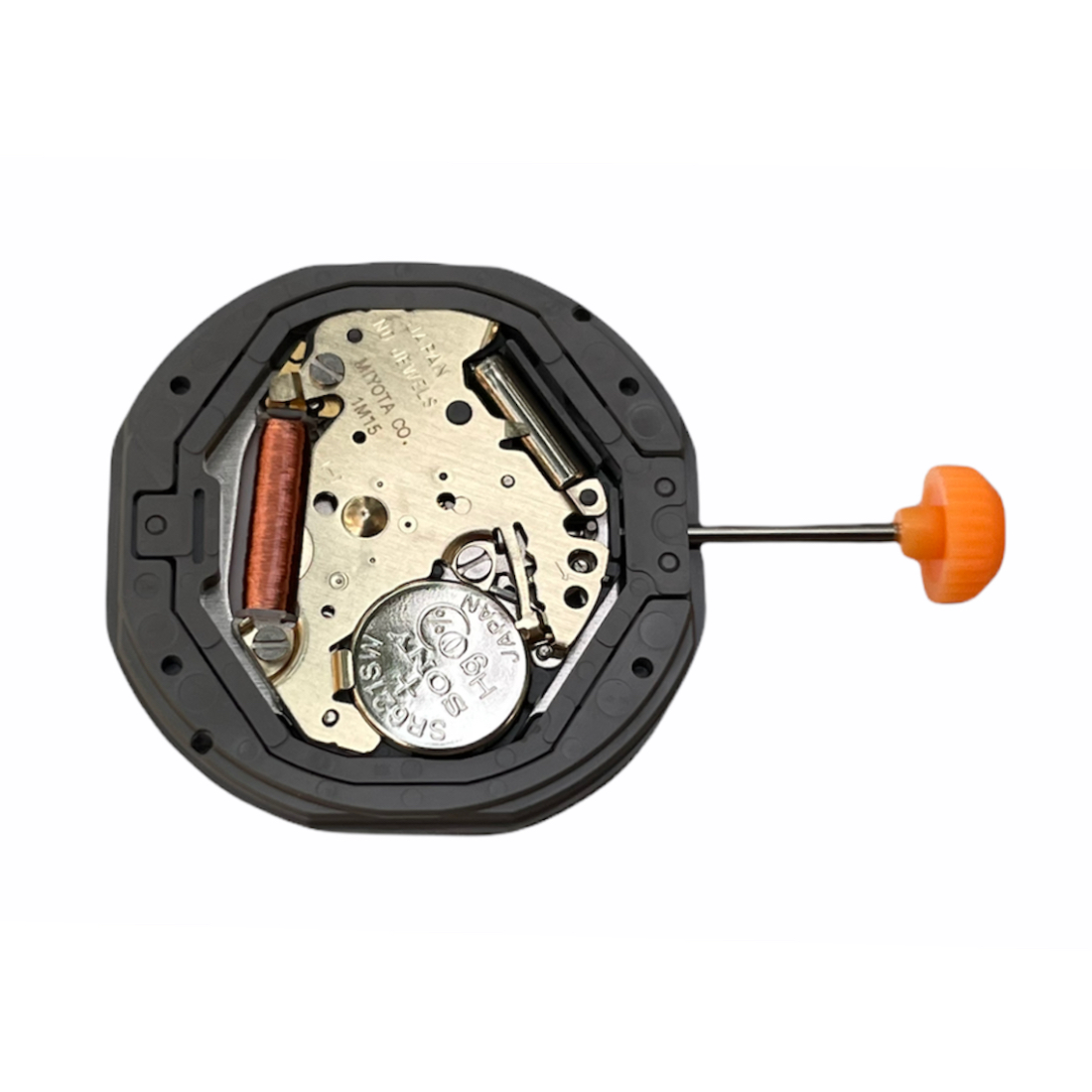 Кварцов механизъм Miyota 1M15 с дата - Image 2