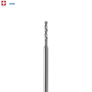 Бургия Pivot VHM, 1.00 мм, 0.22 мм, Swiss Made