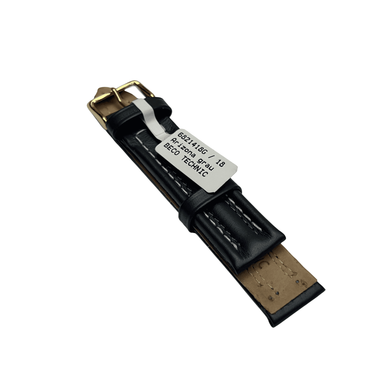 Спортна каишка за часовник Arizona 18 мм, сива, водоустойчива - Image 5