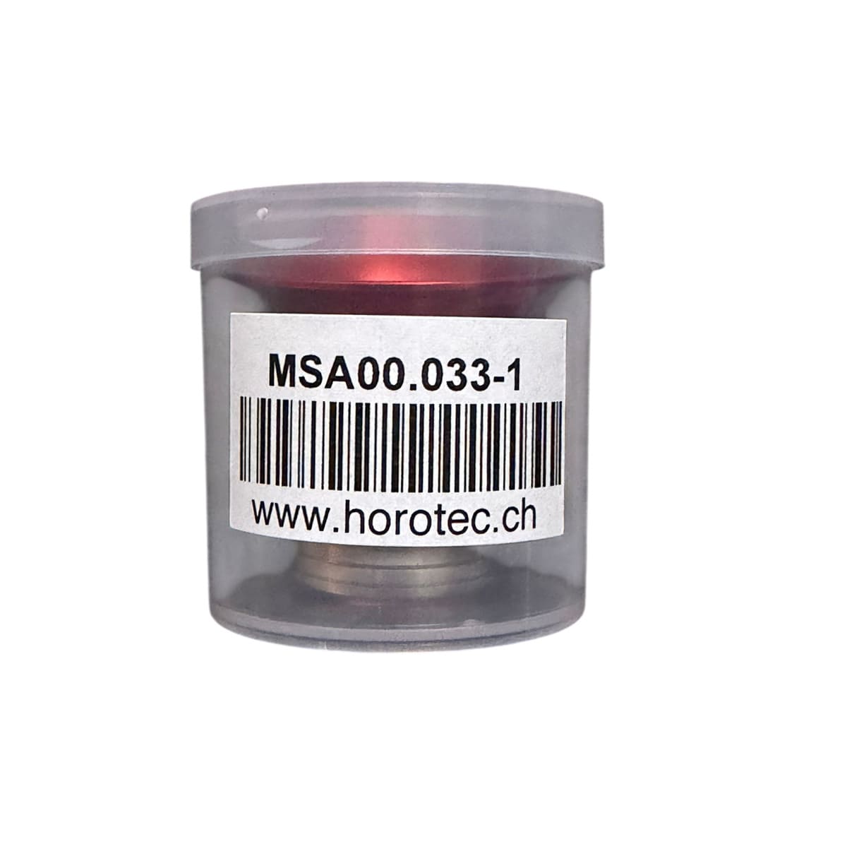 Horotec Червена Анодирана Лупа 10.0x MSA00.033-1 Watchmaker Окулярен Лупа 25mm Леща - Image 2