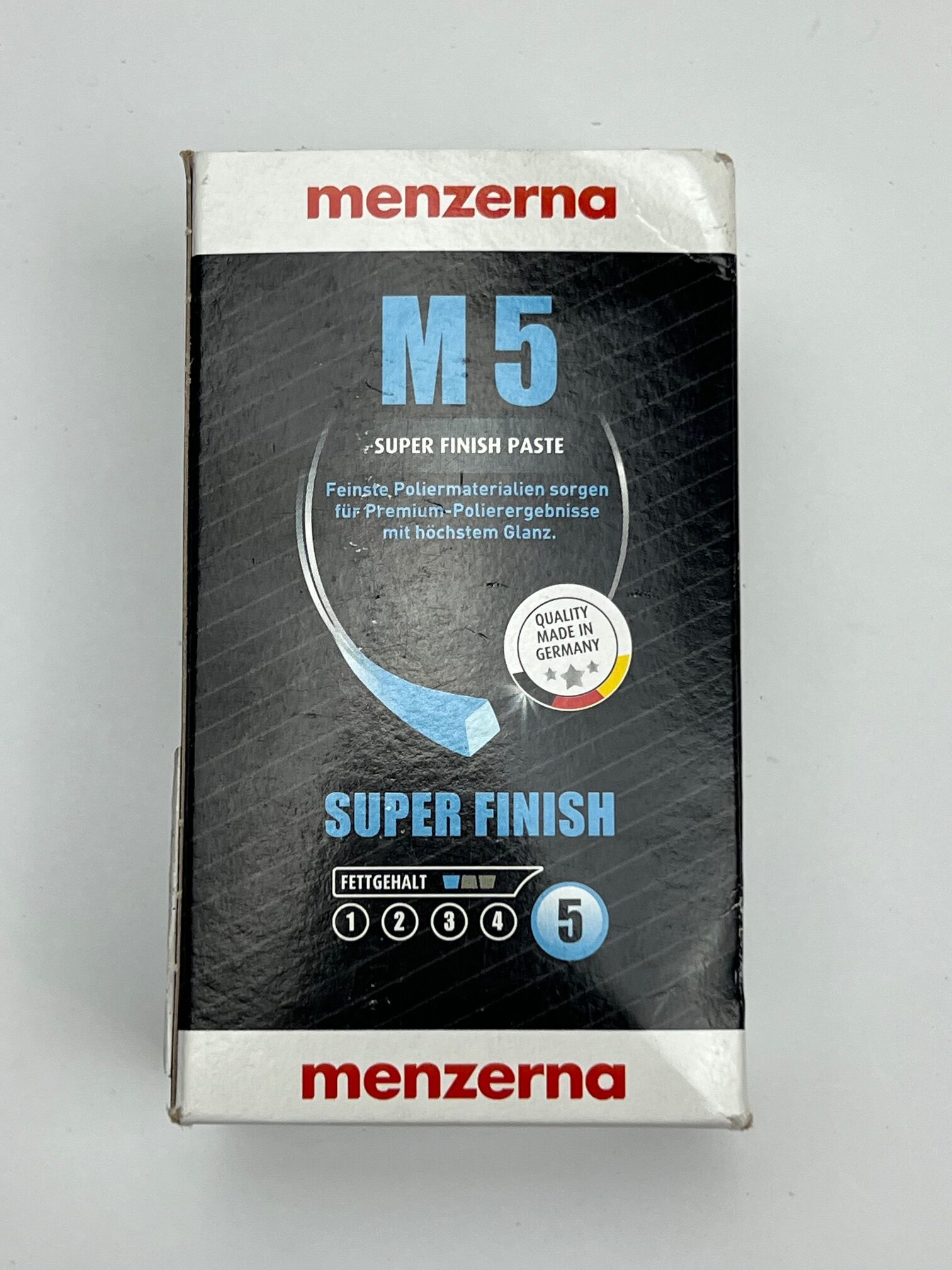 Полираща паста Menzerna M5 за неръждаема стомана и лак 0.500 кг - Image 4