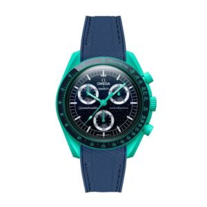 Мъжки хронограф часовник Swatch Omega Mission on Earth - Polar Lights