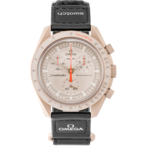 Часовник SWATCH Omega Mission to Jupiter за мъже с хронограф