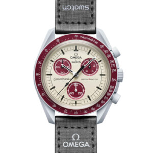 Мъжки хронограф Swatch Omega Moonswatch "Мисия до Плутон" 2023