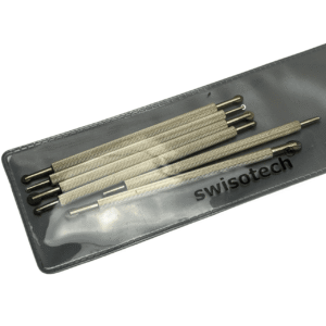 Комплект свредла Swissotech с двойни краища, 6 части, стомана и неръждаема стомана