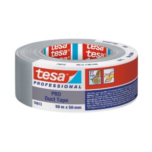 Професионална изолационна лента Tesa Pro, сива, 50 м х 50 мм