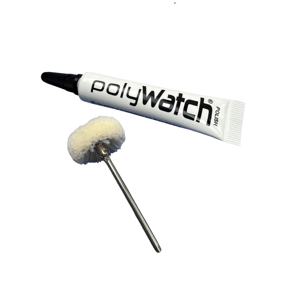 Полираща паста PolyWatch за пластмасови часовници с мини четки