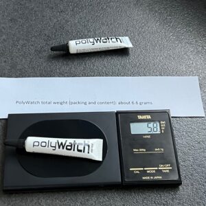 2-pack паста за премахване на драскотини PolyWatch 5g за пластмасови и акрилни стъкла