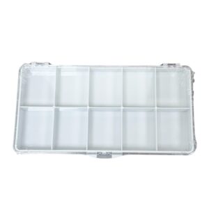 Прозрачна кутия за части за часовници Bergeon 6089-10 с 10 отделения