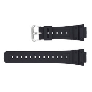 Черна каишка за часовник Casio 16 мм DW-5000SL-1, DW-5600BBMA-1, DW-5600E-1