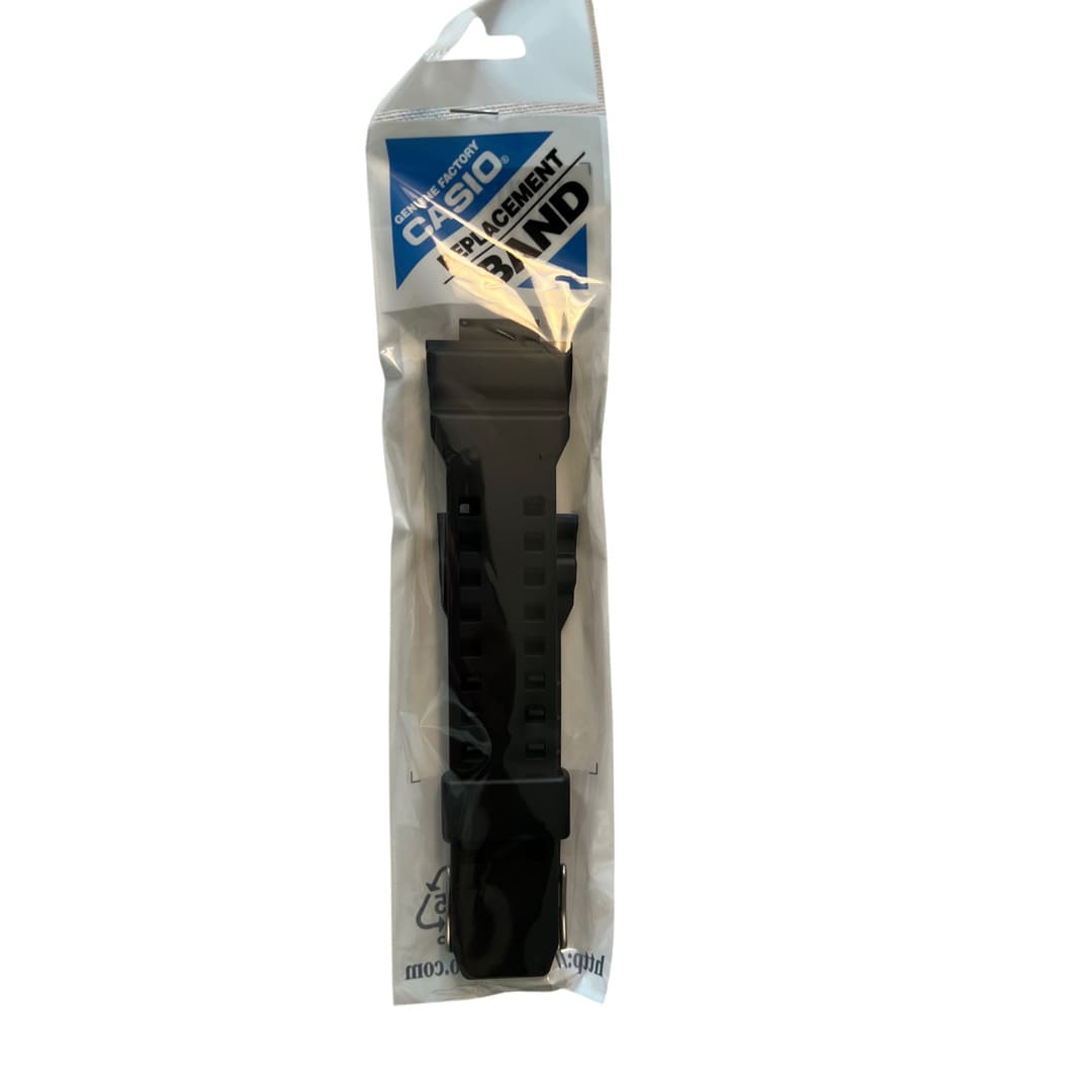 Черна пластмасова каишка за часовник Casio 10437686 16 мм - Image 3
