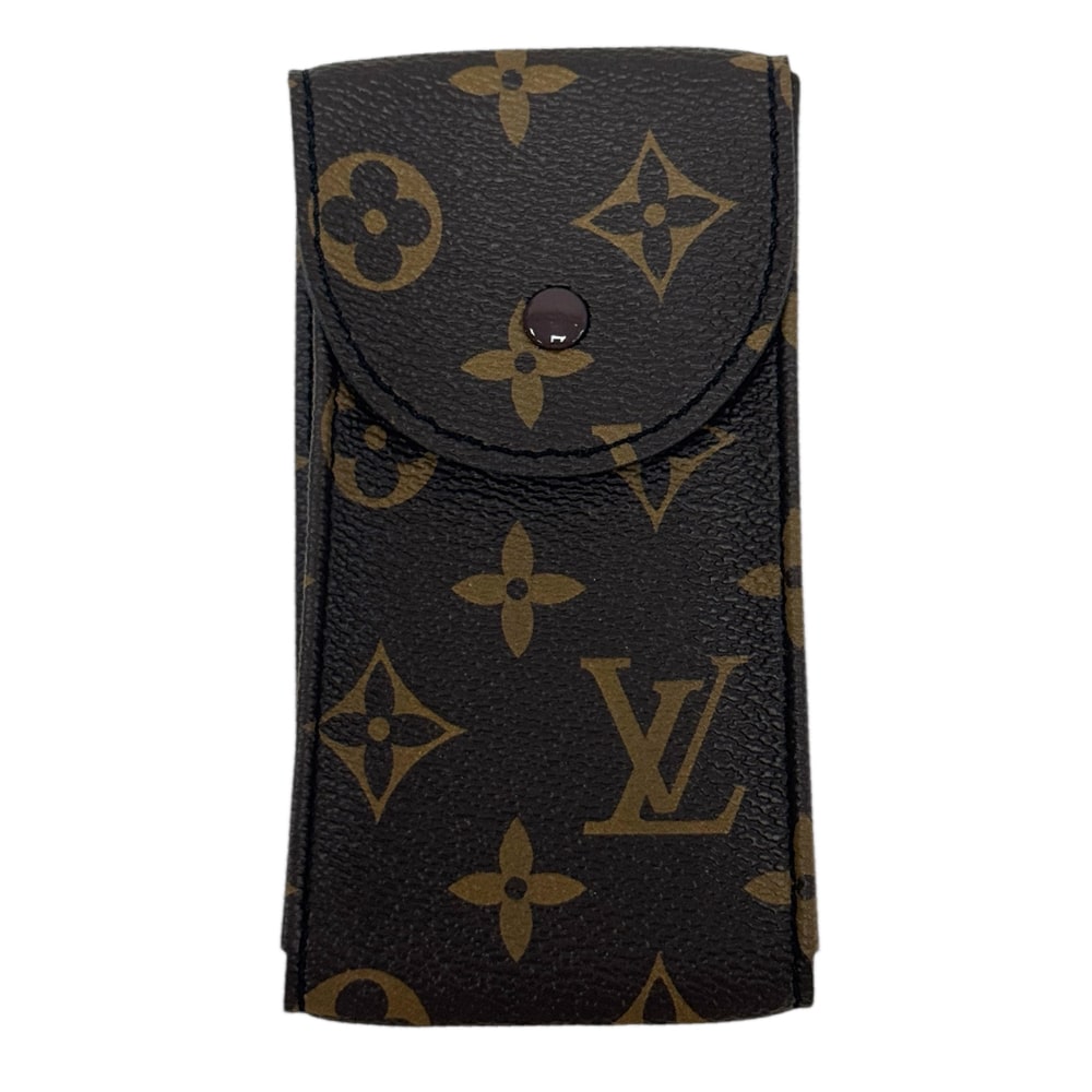 Кожен калъф за часовник Louis Vuitton в кафяв цвят - Image 3