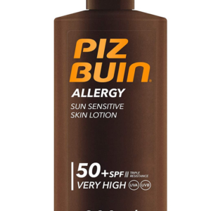 Piz Buin Allergy Лосион за чувствителна кожа на слънце SPF 50+, 200 мл