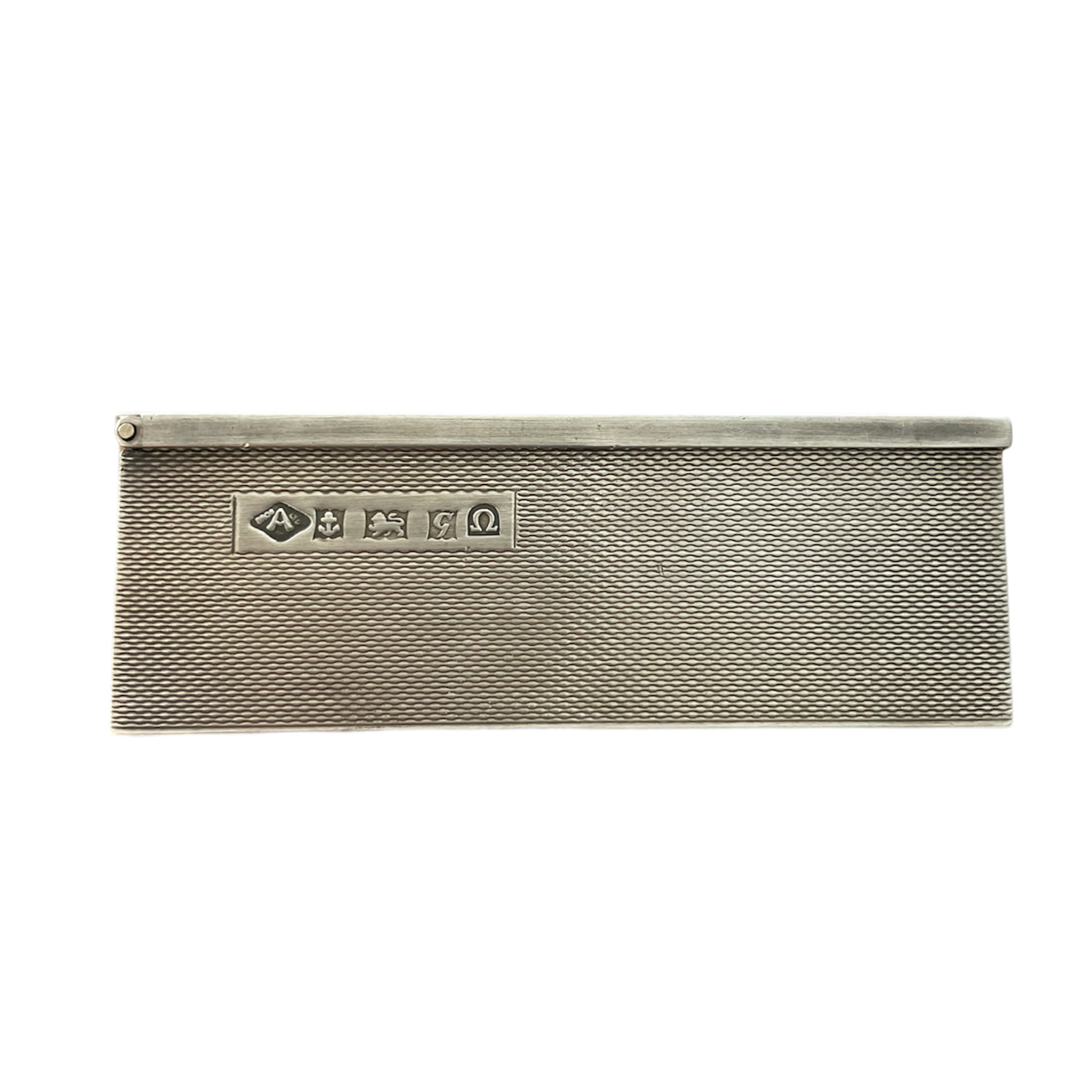 Ретро сребърна кутия за часовник Omega 925 от 1950-те - Image 4