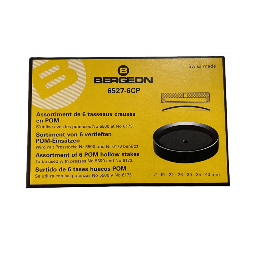 Бergeon 6527-6CP комплект за стъклени вложки за часовници Ø19-40mm - Image 2