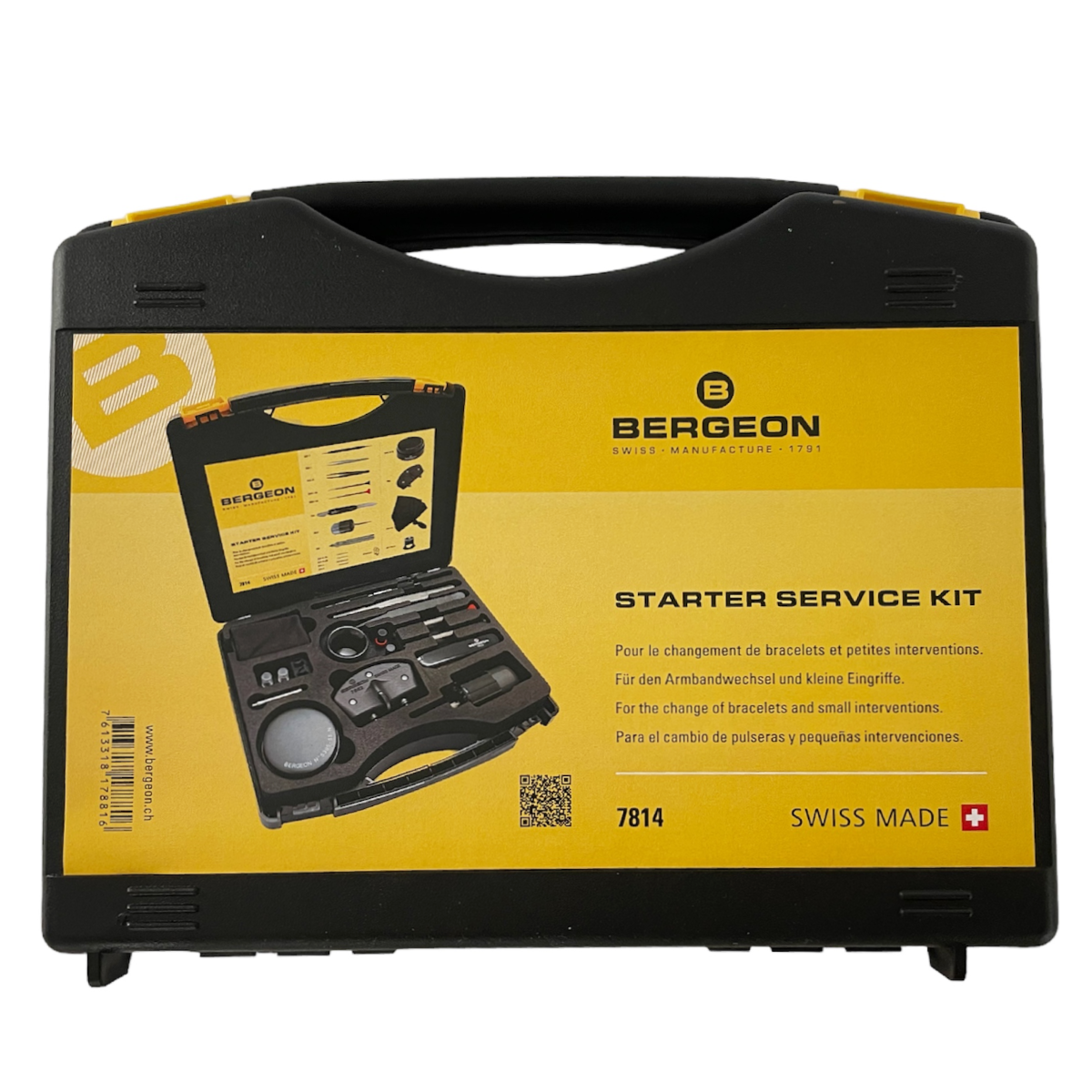 Комплект инструменти за часовникари Bergeon 7814 с 18 части - Image 2