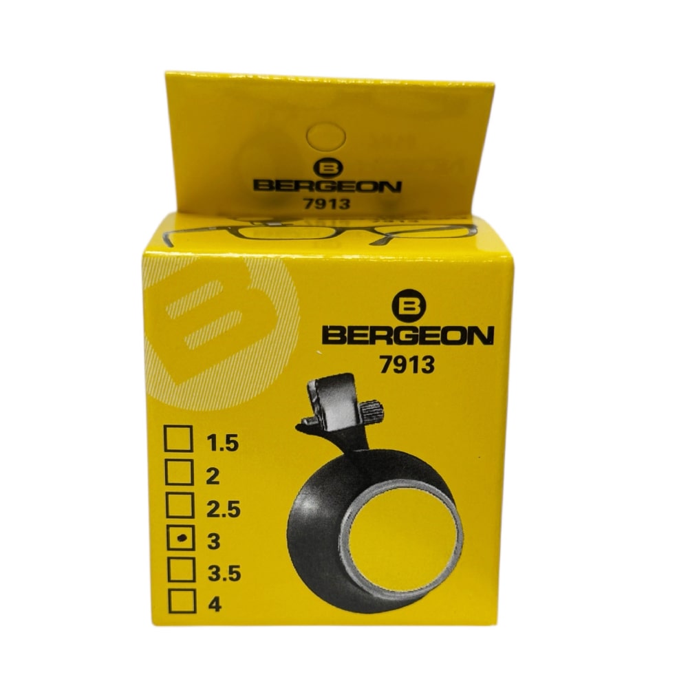 Лупа за часовникари Bergeon 7913-3 с клип 3.3x - Image 2