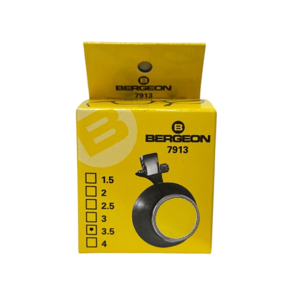 Лупа за часовникари Bergeon 7913 с клип 2.8x - Image 3