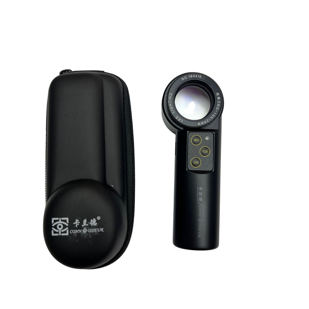 Лупа Connoisseur 10x с UV и LED светлина - Повредена кутия