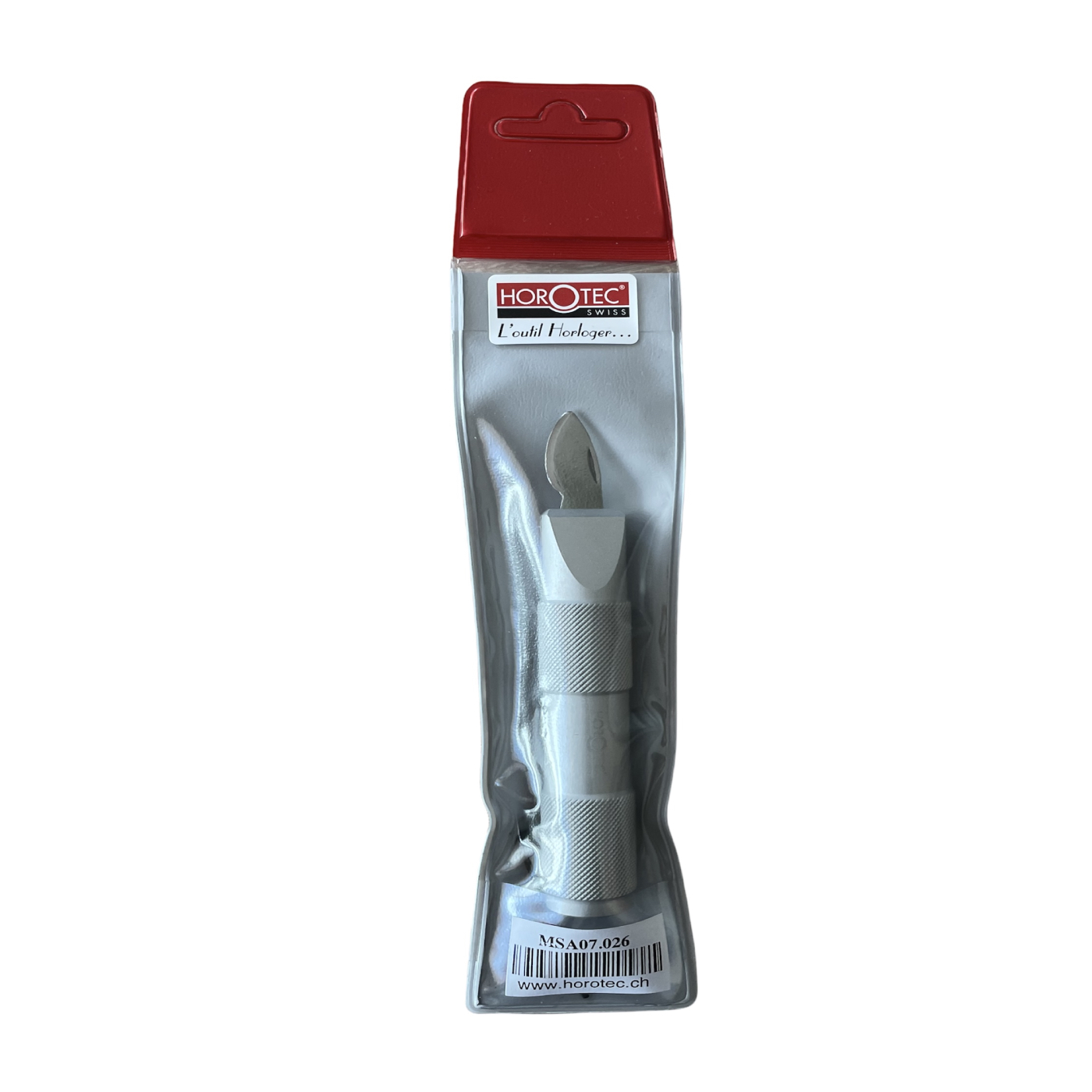 Отварачка за часовници Horotec MSA07.026 с алуминиево тяло и стоманено острие - Image 2